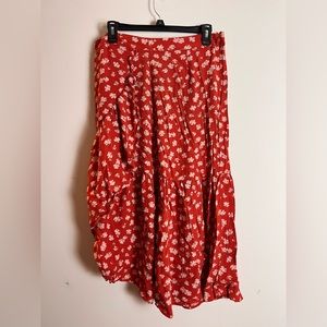 Madewell Floral Skirt